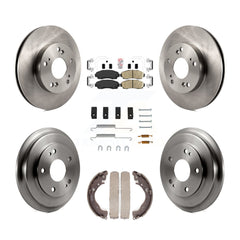 Transit Auto K8A-106043 Disc Brake Kit for 2015 Honda Civic - Front and Rear product image