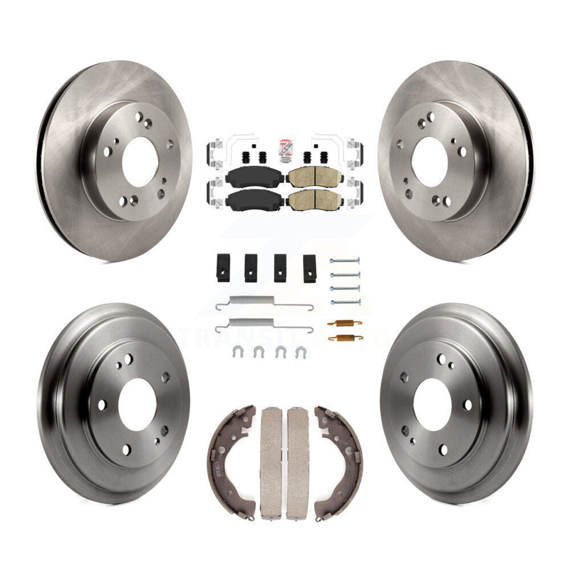 Transit Auto K8A-106043 Disc Brake Kit for 2015 Honda Civic - Front and Rear product image