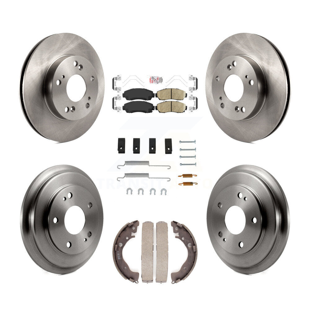 Transit Auto K8A-106044 Disc Brake Kit for 2015 Honda Civic - Front and Rear product image