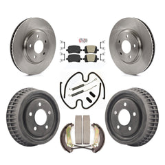 Transit Auto K8A-106047 Disc Brake Kit for 2004 Chevrolet Malibu - Front and Rear product image