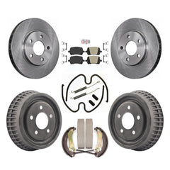 Transit Auto K8A-106049 Disc Brake Kit for 2004 Chevrolet Malibu - Front and Rear product image