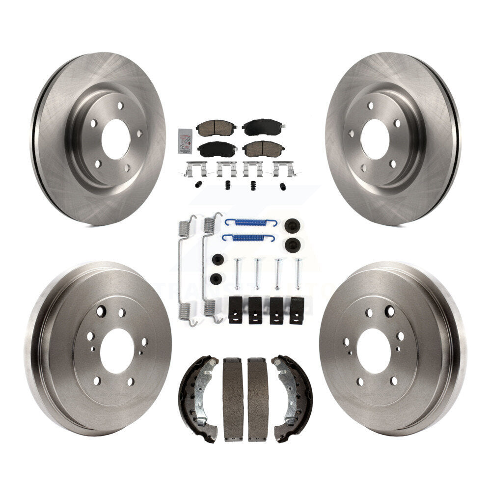 Transit Auto K8A-106050 Disc Brake Kit for 2017-2019 Nissan Sentra - Front and Rear product image