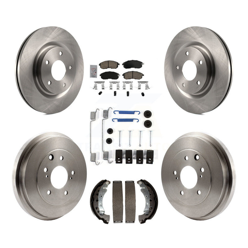 Transit Auto K8A-106050 Disc Brake Kit for 2017-2019 Nissan Sentra - Front and Rear product image