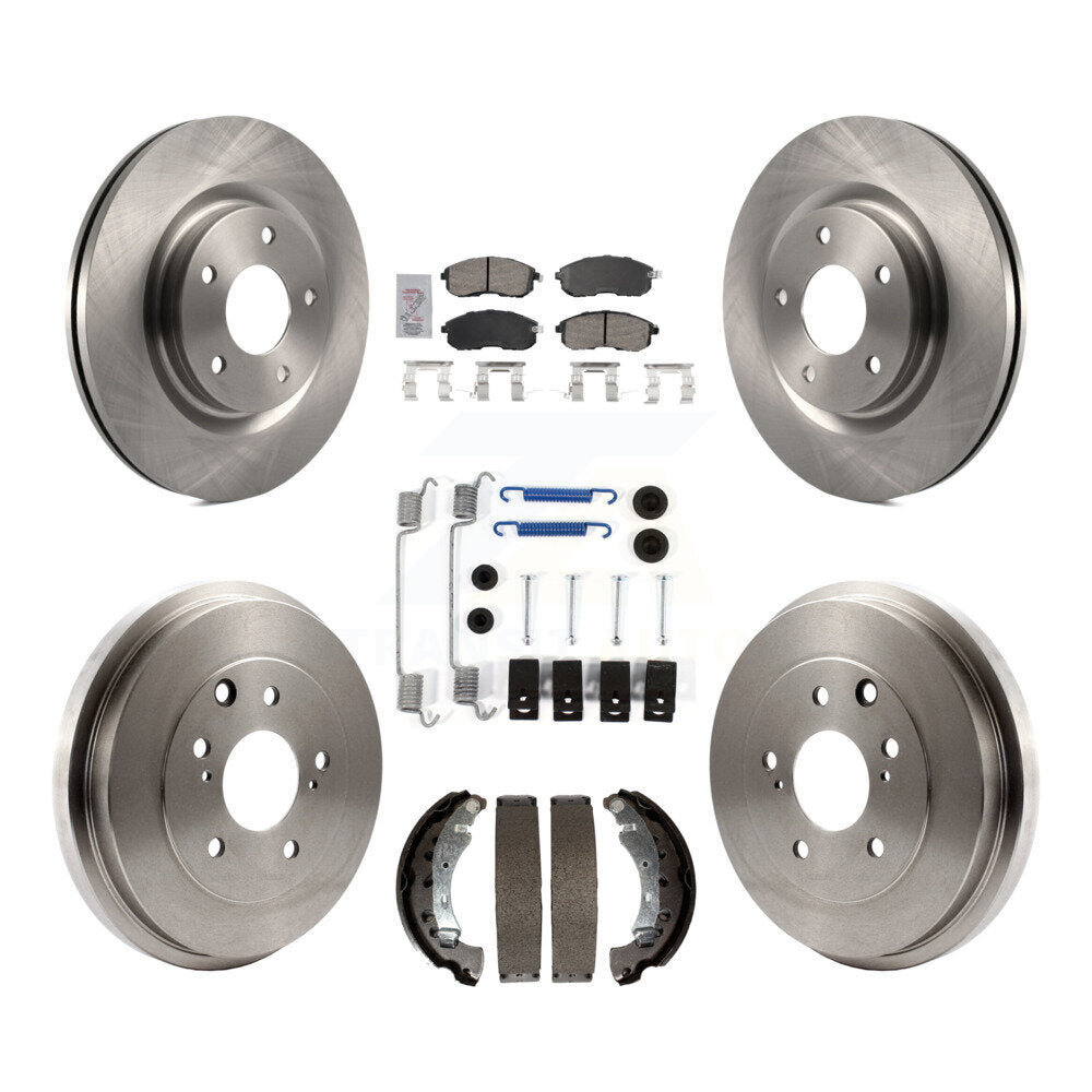 Transit Auto K8A-106051 Disc Brake Kit for 2017-2019 Nissan Sentra - Front and Rear product image