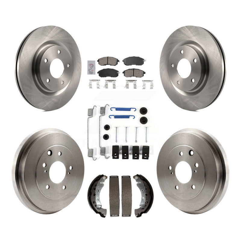 Transit Auto K8A-106051 Disc Brake Kit for 2017-2019 Nissan Sentra - Front and Rear product image