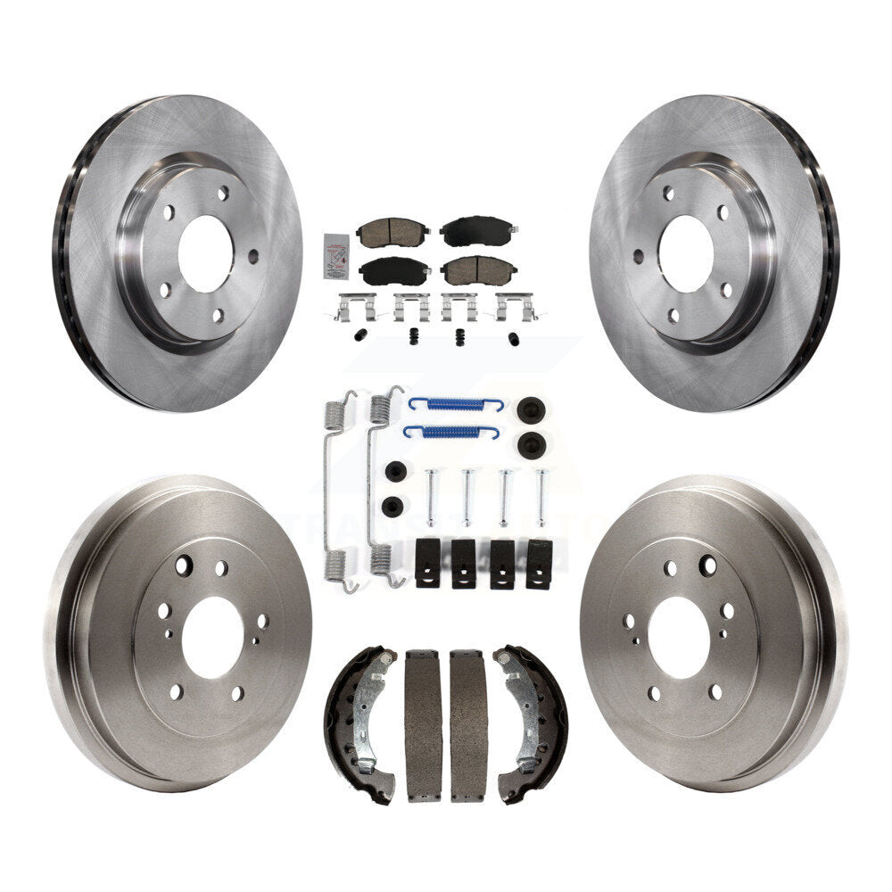 Transit Auto K8A-106052 Disc Brake Kit for 2013-2019 Nissan Sentra - Front and Rear product image