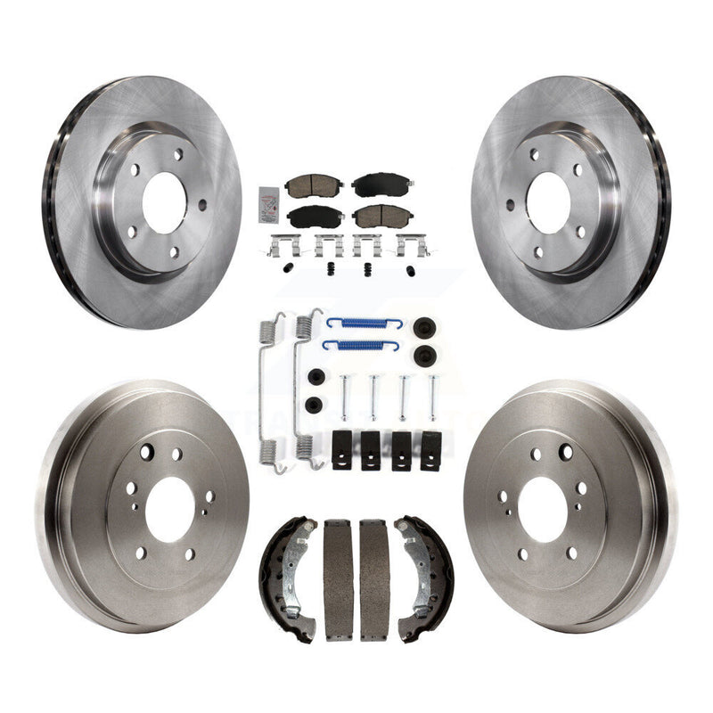 Transit Auto K8A-106052 Disc Brake Kit for 2013-2019 Nissan Sentra - Front and Rear product image