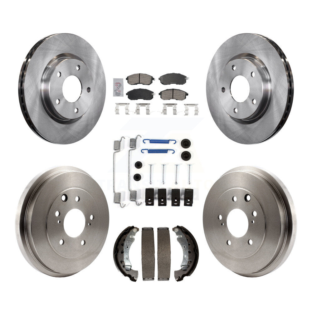 Transit Auto K8A-106053 Disc Brake Kit for 2013-2019 Nissan Sentra - Front and Rear product image