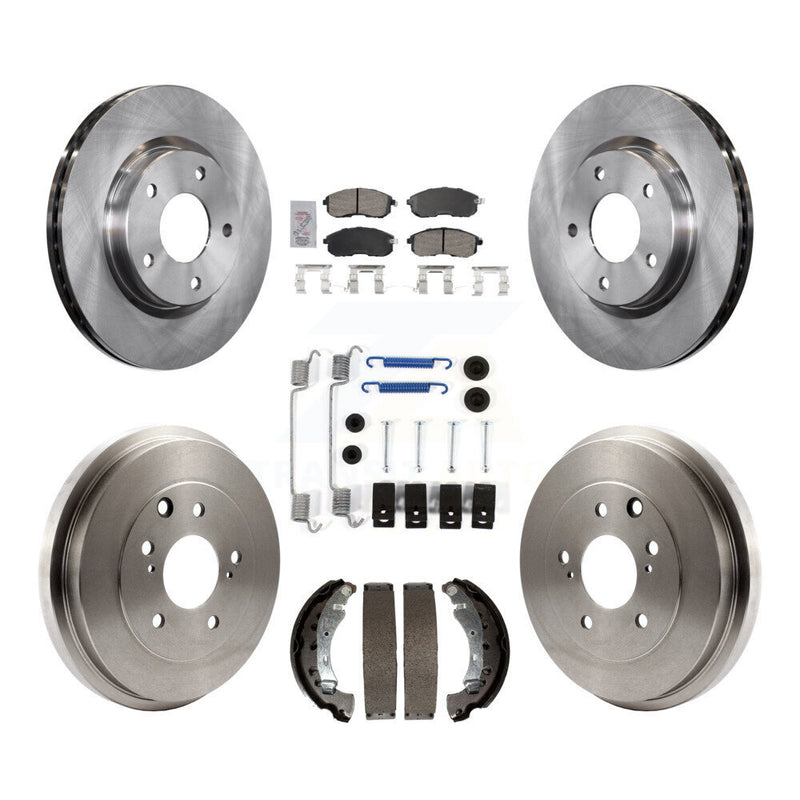 Transit Auto K8A-106053 Disc Brake Kit for 2013-2019 Nissan Sentra - Front and Rear product image