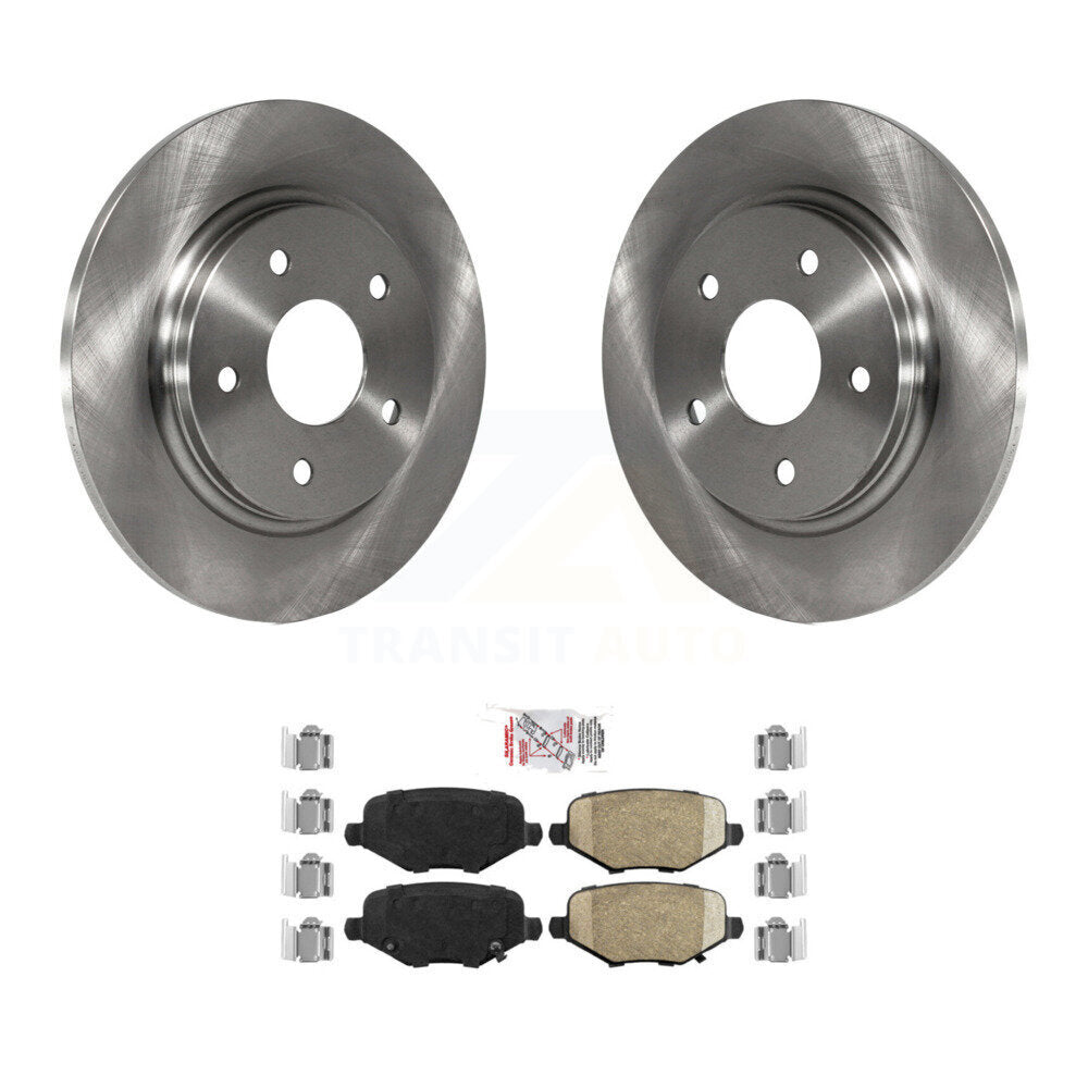 Transit Auto K8A-106079 Disc Brake Kit for 2012-2016 Chrysler Town & Country, Dodge Grand Caravan, Dodge Journey & more - Rear product image