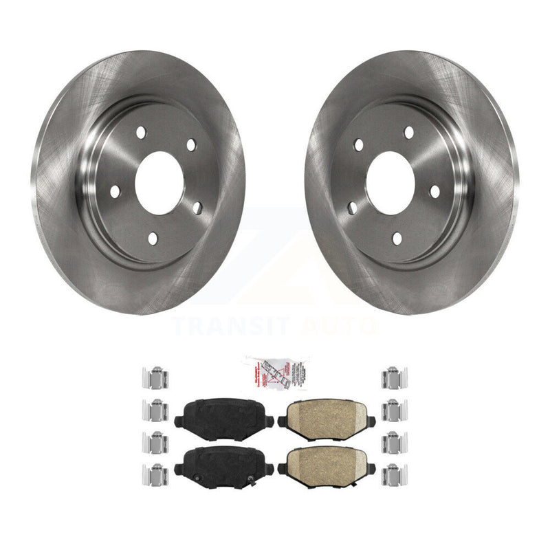 Transit Auto K8A-106080 Disc Brake Kit for 2012-2016 Chrysler Town & Country, Dodge Grand Caravan, Dodge Journey & more - Rear product image