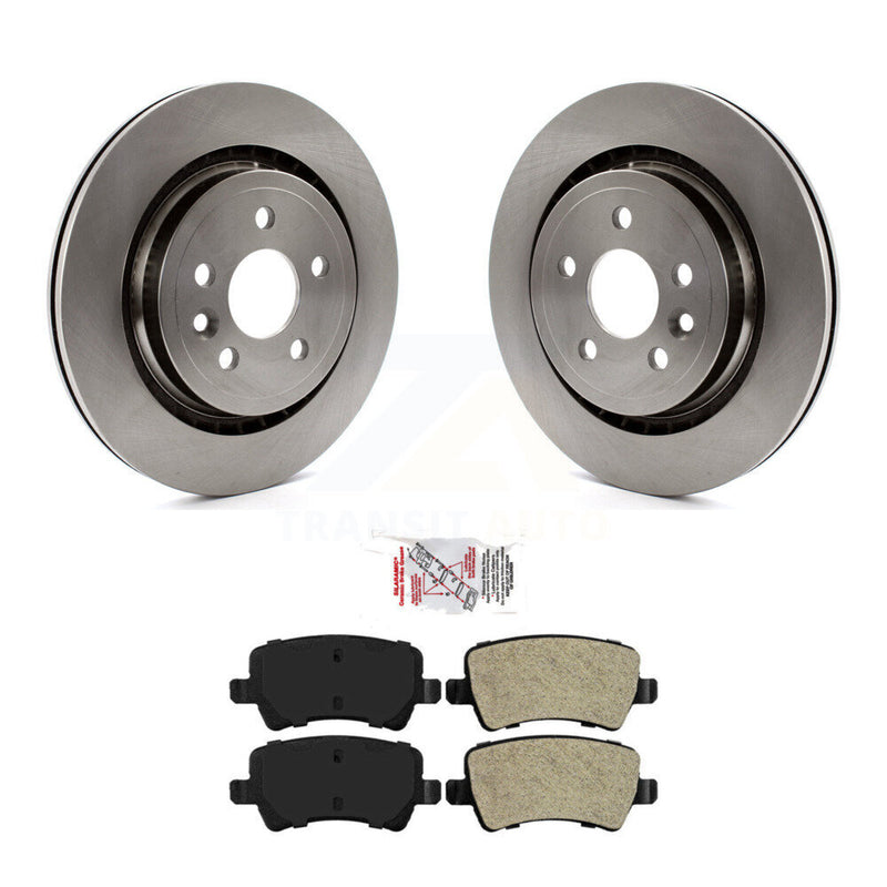 Transit Auto K8A-106099 Disc Brake Kit for 2007-2018 Volvo S60, Volvo V60, Volvo S80 & more - Rear product image
