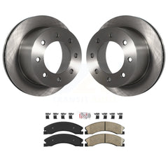 Transit Auto K8A-106115 Disc Brake Kit for 2011-2019 Chevrolet Silverado 3500 HD, GMC Sierra 3500 HD - Rear product image