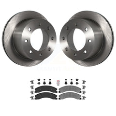Transit Auto K8A-106116 Disc Brake Kit for 2011-2019 Chevrolet Silverado 3500 HD, GMC Sierra 3500 HD - Rear product image