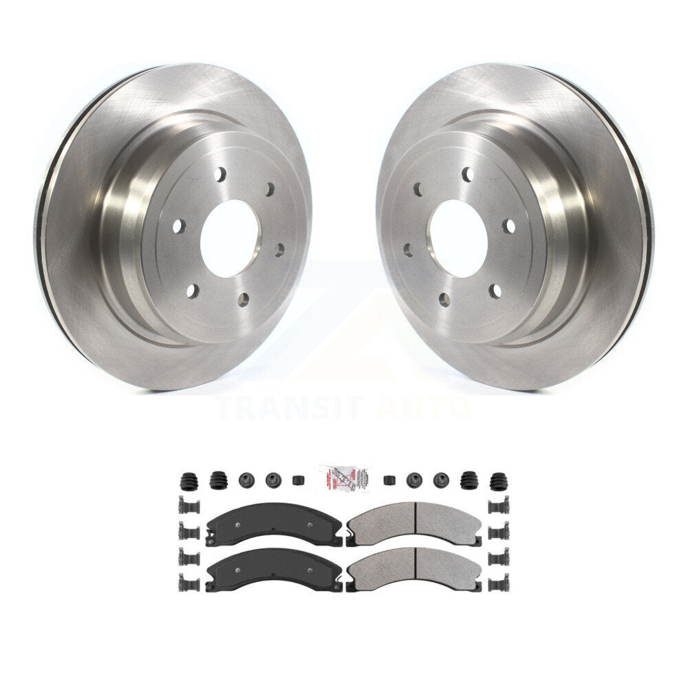 Transit Auto K8A-106134 Disc Brake Kit for 2016-2024 Nissan TITAN XD - Rear product image