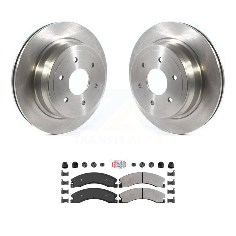 Transit Auto K8A-106134 Disc Brake Kit for 2016-2024 Nissan TITAN XD - Rear product image
