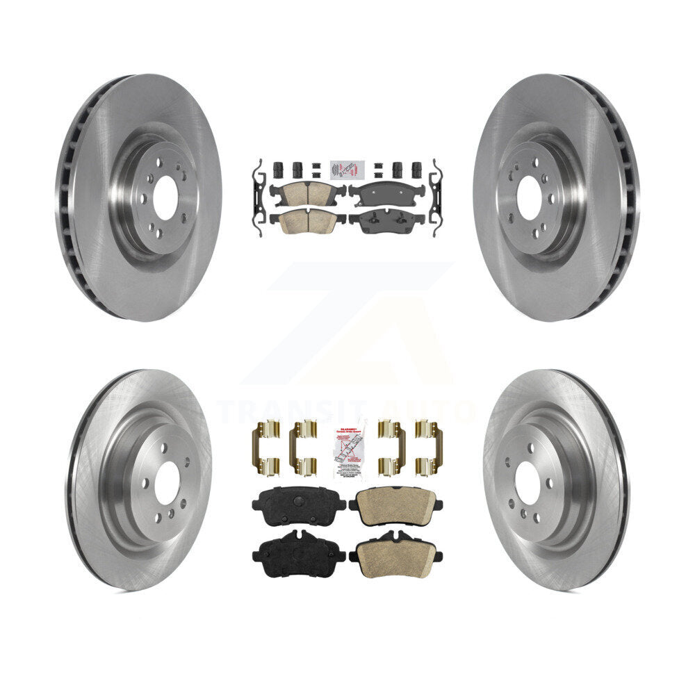 Transit Auto K8A-106225 Disc Brake Kit for 2015-2019 Mercedes-Benz GLS450, Mercedes-Benz ML250 - Front and Rear product image