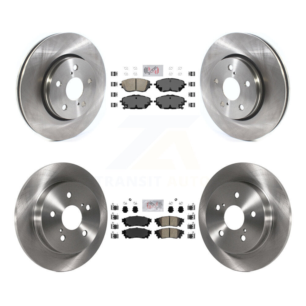 Transit Auto K8A-106228 Disc Brake Kit for 2018 Toyota C-HR - Front and Rear product image