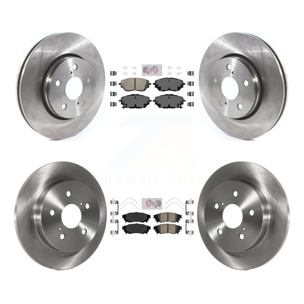 Transit Auto K8A-106229 Disc Brake Kit for 2018 Toyota C-HR - Front and Rear product image