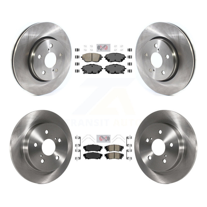 Transit Auto K8A-106229 Disc Brake Kit for 2018 Toyota C-HR - Front and Rear product image