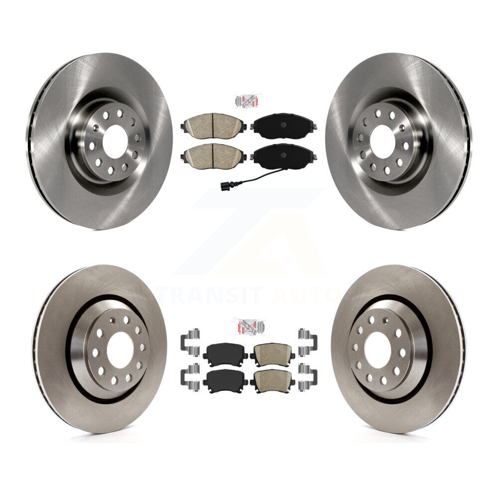 Transit Auto K8A-106242 Disc Brake Kit for 2012 Volkswagen CC - Front and Rear product image