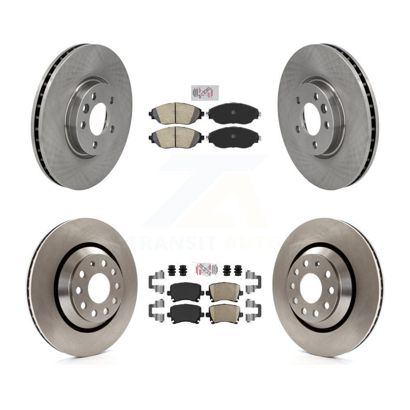 Transit Auto K8A-106245 Disc Brake Kit for 2013-2016 Volkswagen CC - Front and Rear product image