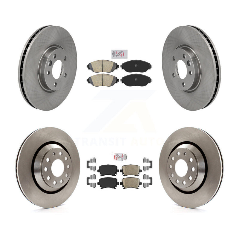 Transit Auto K8A-106246 Disc Brake Kit for 2013-2016 Volkswagen CC - Front and Rear product image