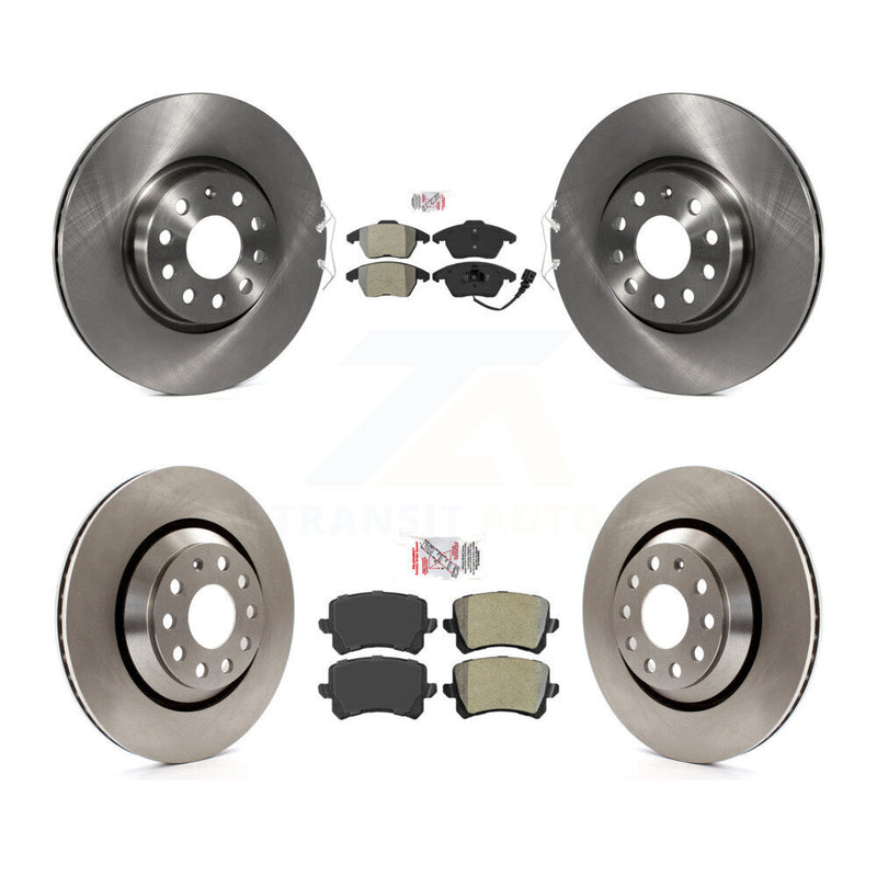 Transit Auto K8A-106247 Disc Brake Kit for 2009-2010 Volkswagen Passat CC - Front and Rear product image