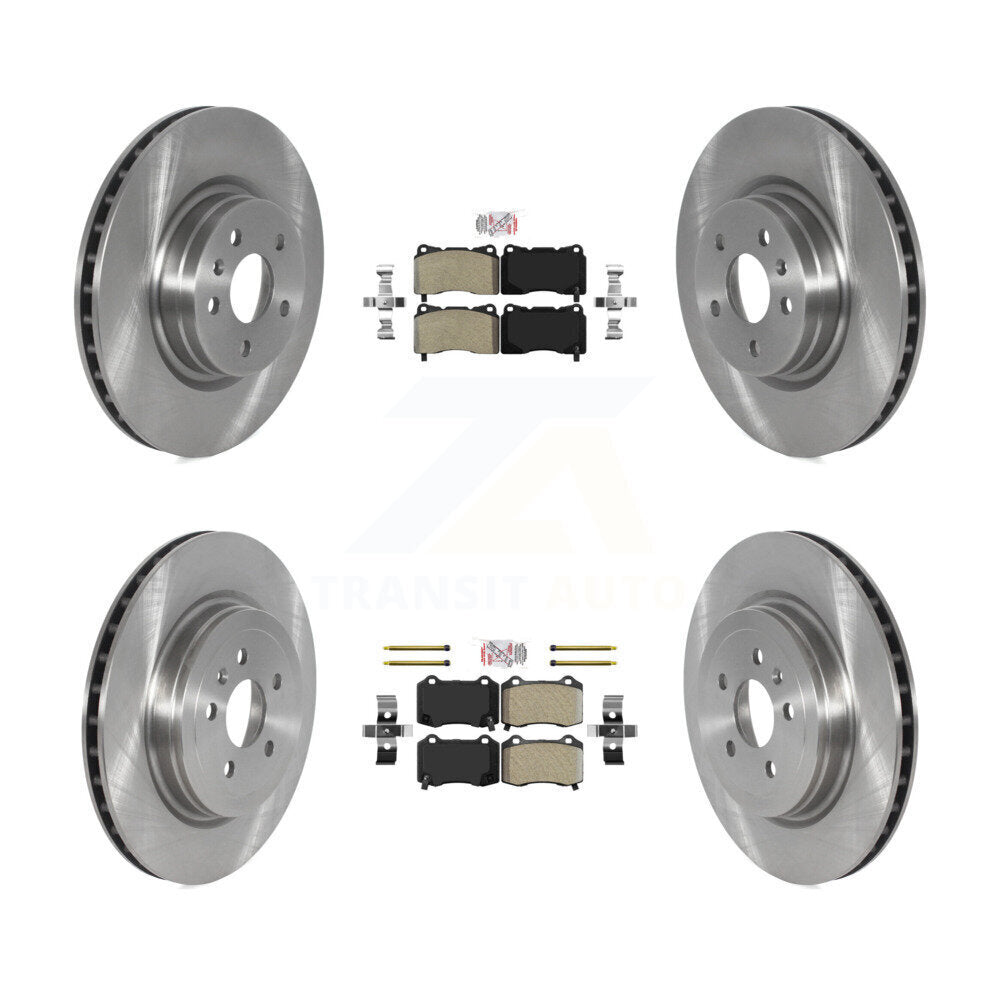Transit Auto K8A-106251 Disc Brake Kit for 2017-2019 Tesla S, Tesla X - Front and Rear product image