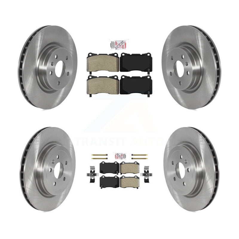 Transit Auto K8A-106252 Disc Brake Kit for 2017-2019 Tesla S, Tesla X - Front and Rear product image