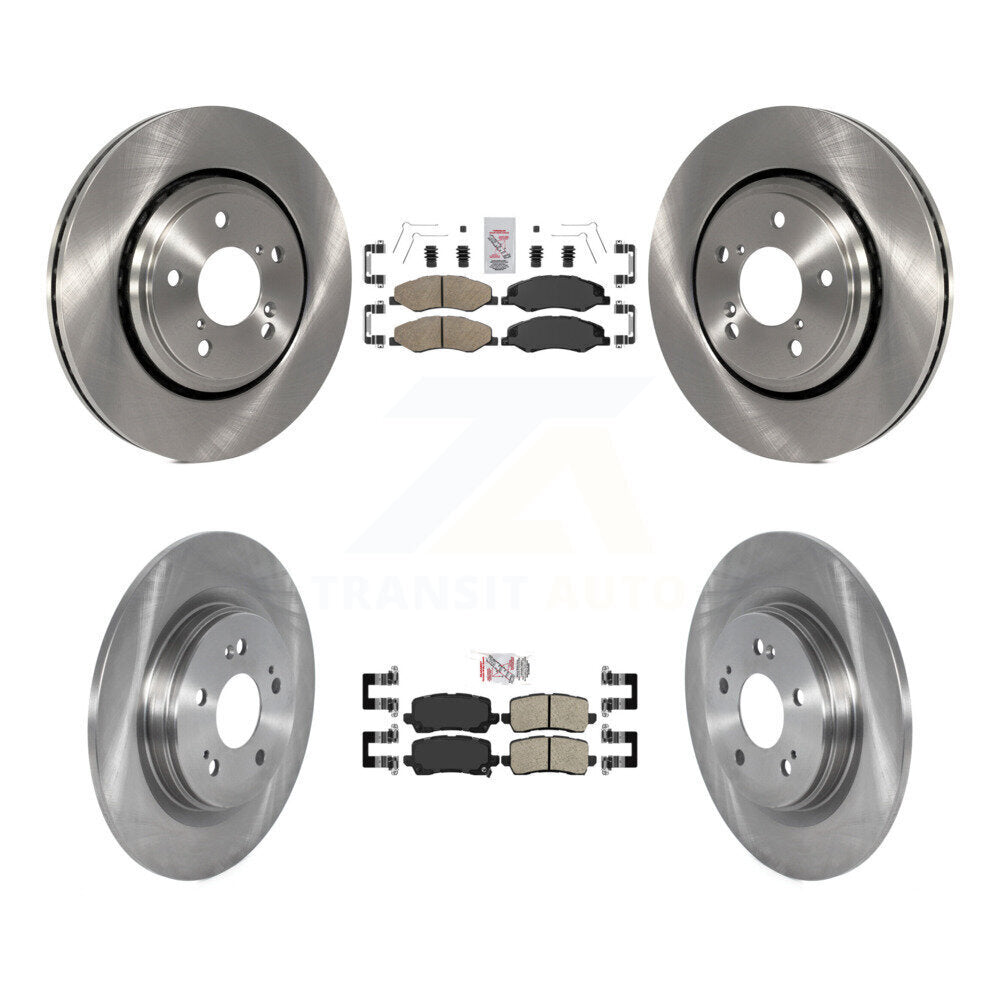 Transit Auto K8A-106256 Disc Brake Kit for 2021-2023 Honda Odyssey - Front and Rear product image