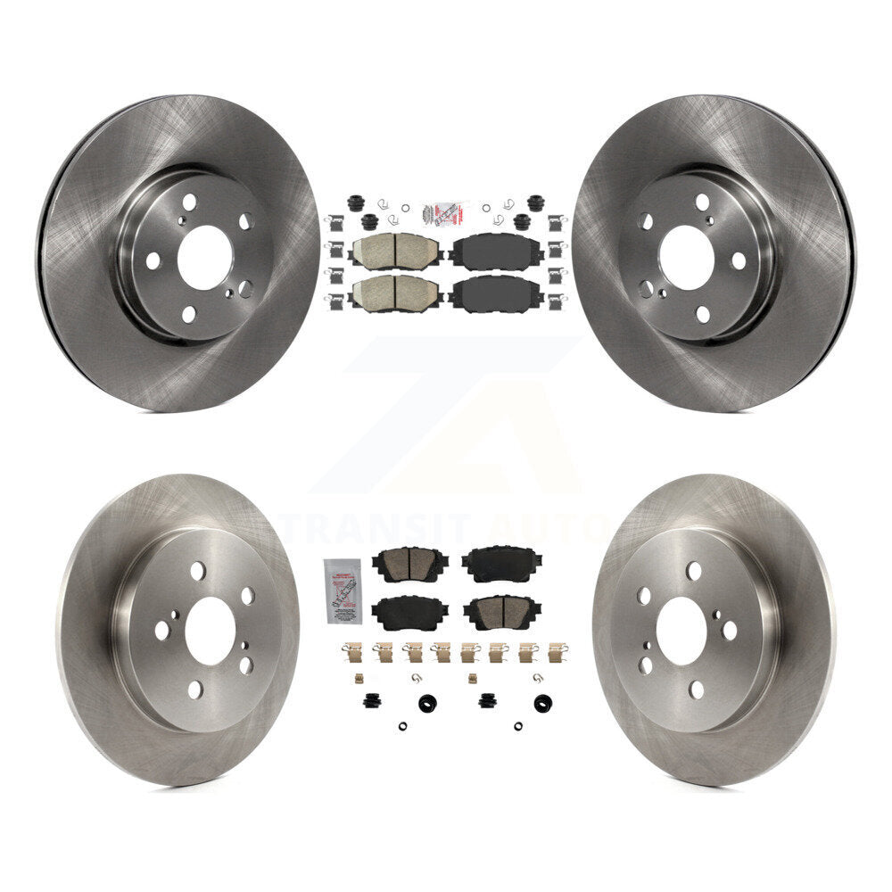 Transit Auto K8A-106260 Disc Brake Kit for 2019 Toyota Corolla - Front and Rear product image