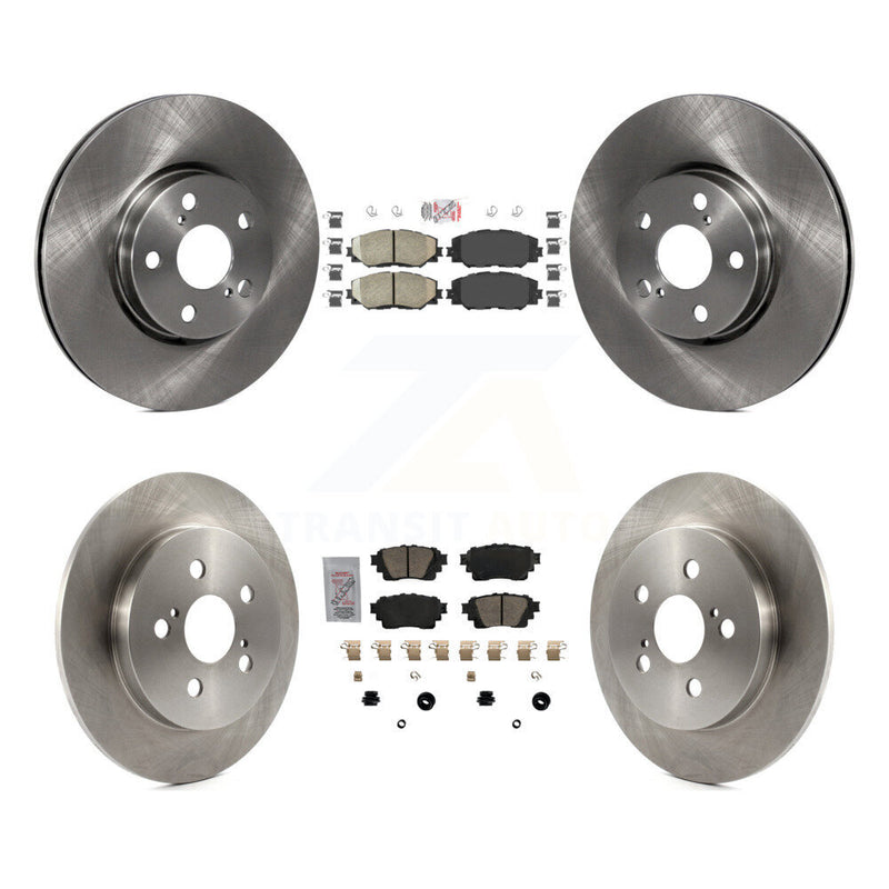 Transit Auto K8A-106262 Disc Brake Kit for 2019 Toyota Corolla - Front and Rear product image