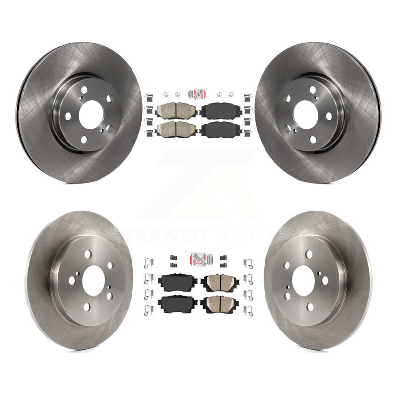 Transit Auto K8A-106263 Disc Brake Kit for 2019 Toyota Corolla - Front and Rear product image