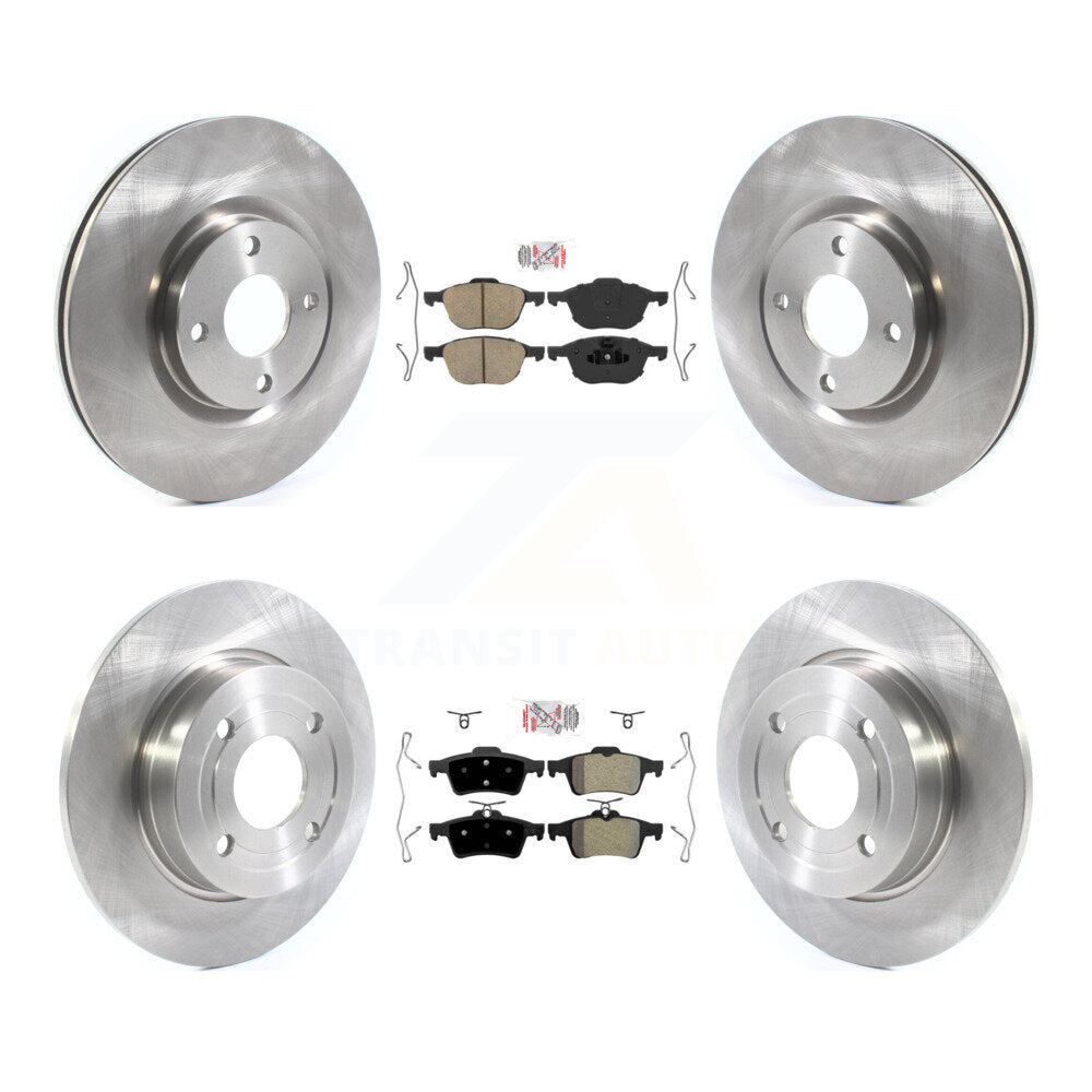 Transit Auto K8A-106270 Disc Brake Kit for 2018-2021 Ford EcoSport - Front and Rear product image