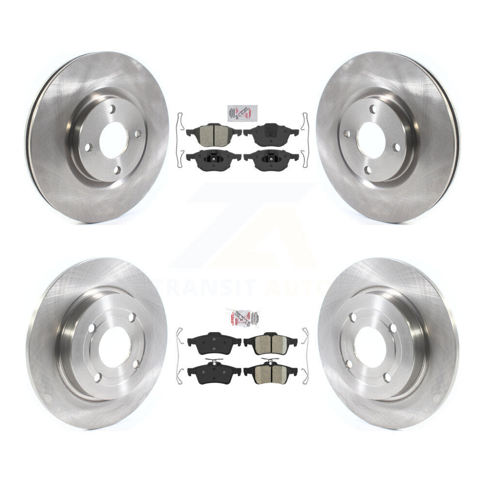Transit Auto K8A-106276 Disc Brake Kit for 2018-2022 Ford EcoSport - Front and Rear product image