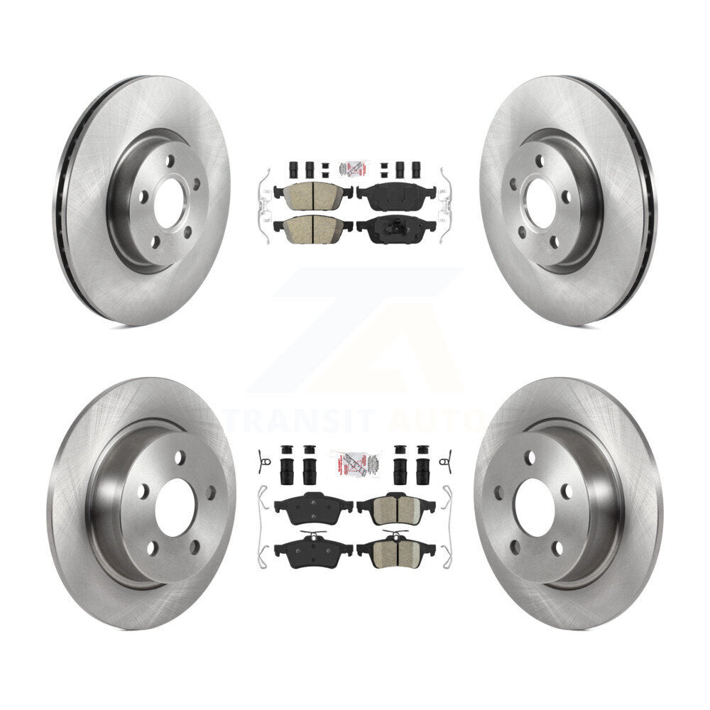 Transit Auto K8A-106280 Disc Brake Kit for 2018-2023 Ford Transit Connect - Front and Rear product image