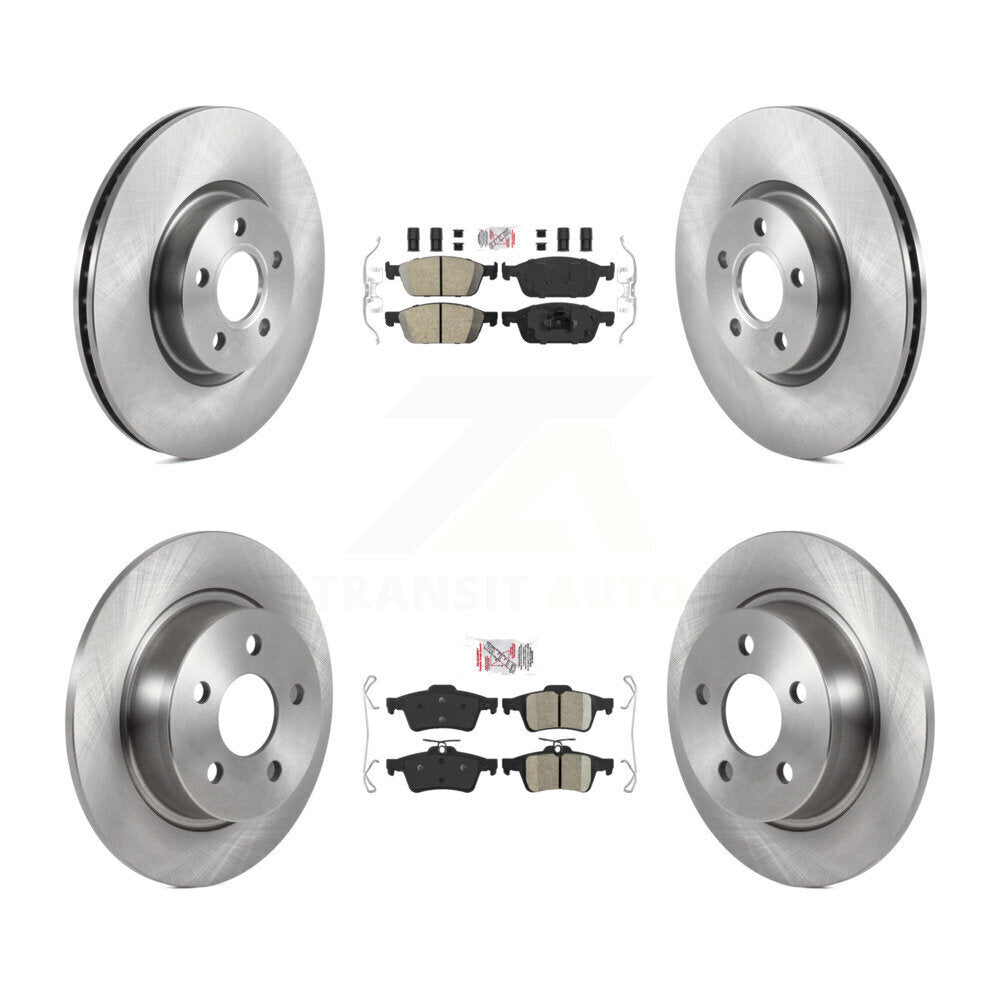 Transit Auto K8A-106281 Disc Brake Kit for 2018-2023 Ford Transit Connect - Front and Rear product image