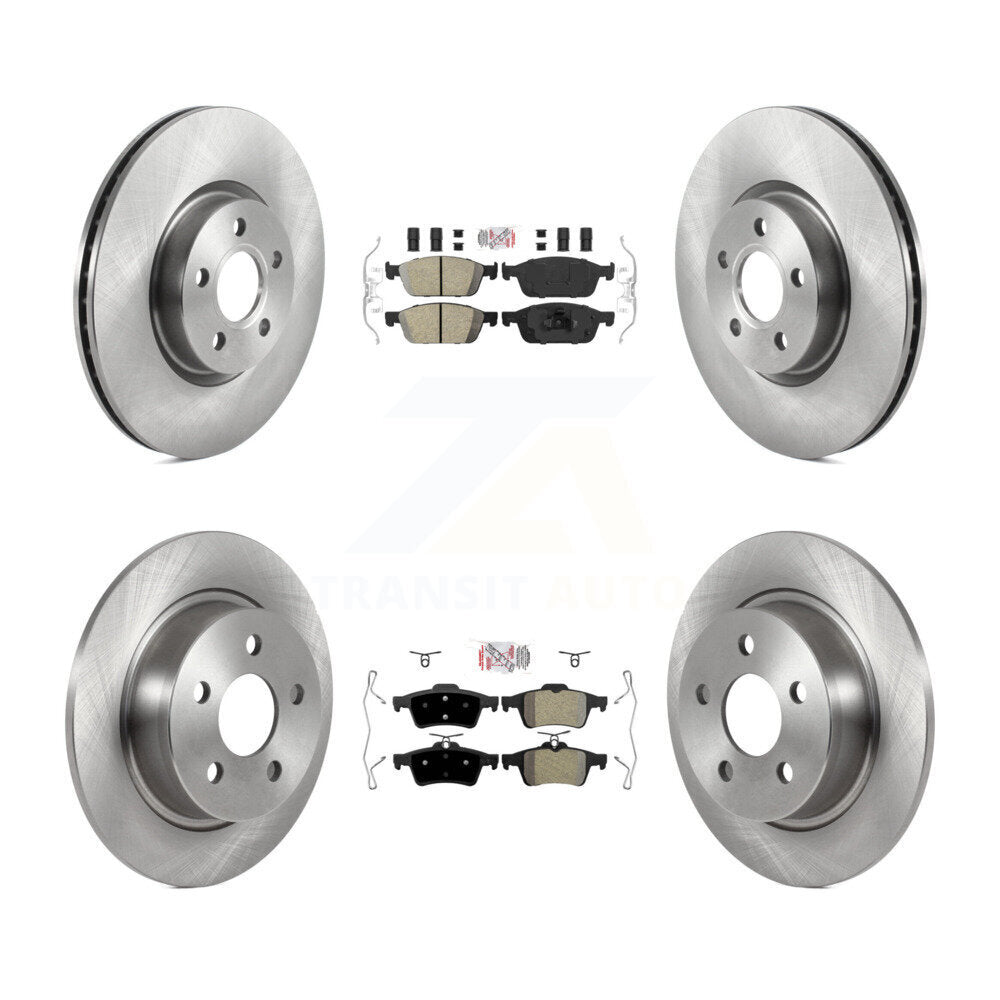 Transit Auto K8A-106282 Disc Brake Kit for 2018-2023 Ford Transit Connect - Front and Rear product image