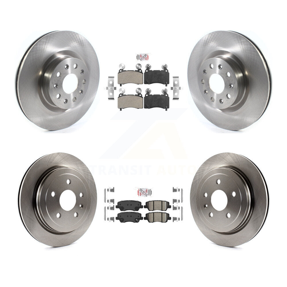 Transit Auto K8A-106291 Disc Brake Kit for 2015 Cadillac CTS - Front and Rear product image