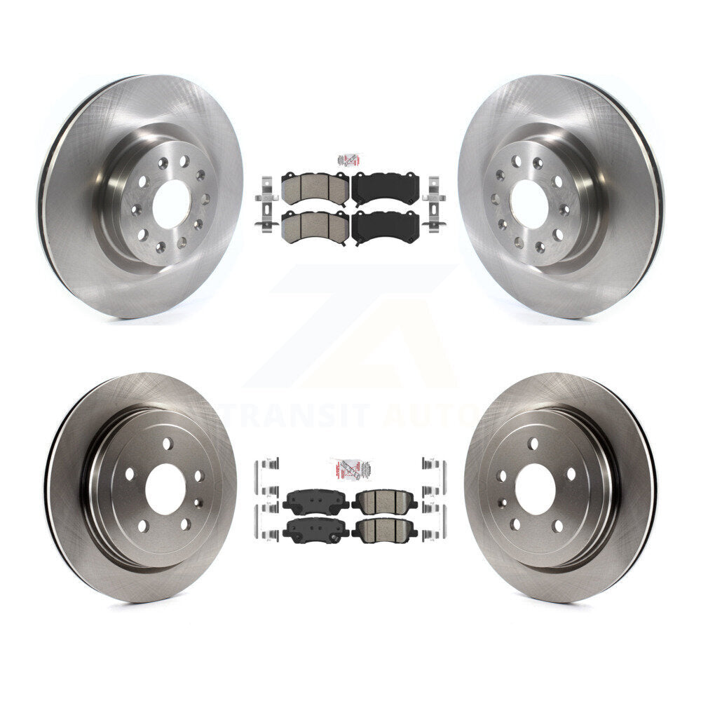 Transit Auto K8A-106292 Disc Brake Kit for 2016 Cadillac CTS - Front and Rear product image