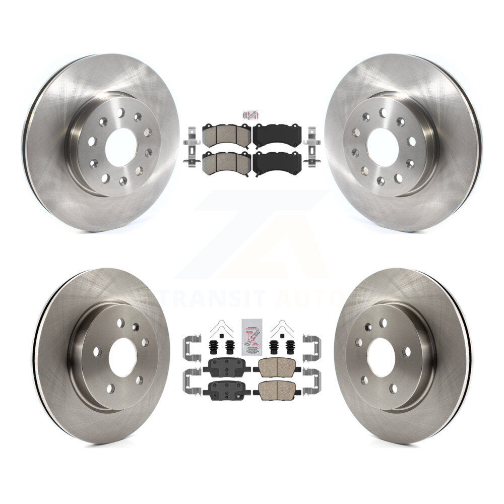 Transit Auto K8A-106293 Disc Brake Kit for 2019-2020 Chevrolet Camaro - Front and Rear product image