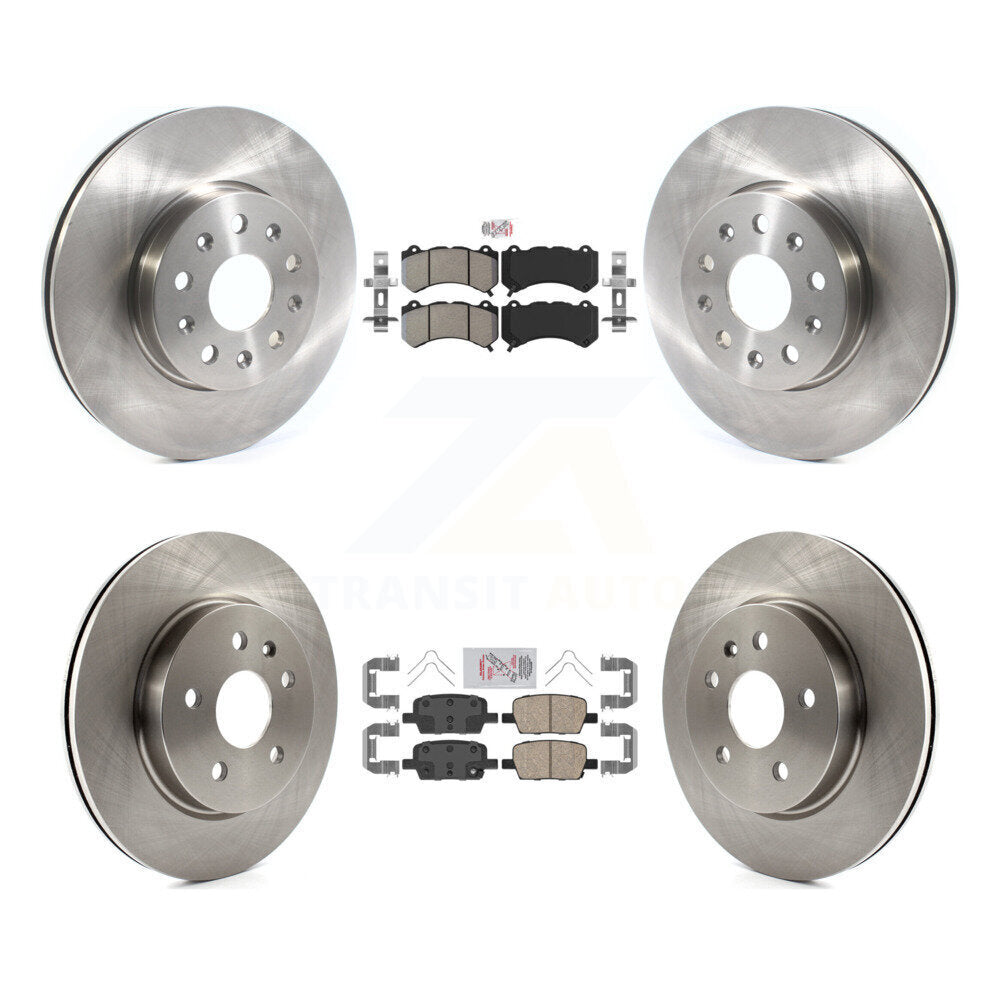Transit Auto K8A-106294 Disc Brake Kit for 2019-2020 Chevrolet Camaro - Front and Rear product image