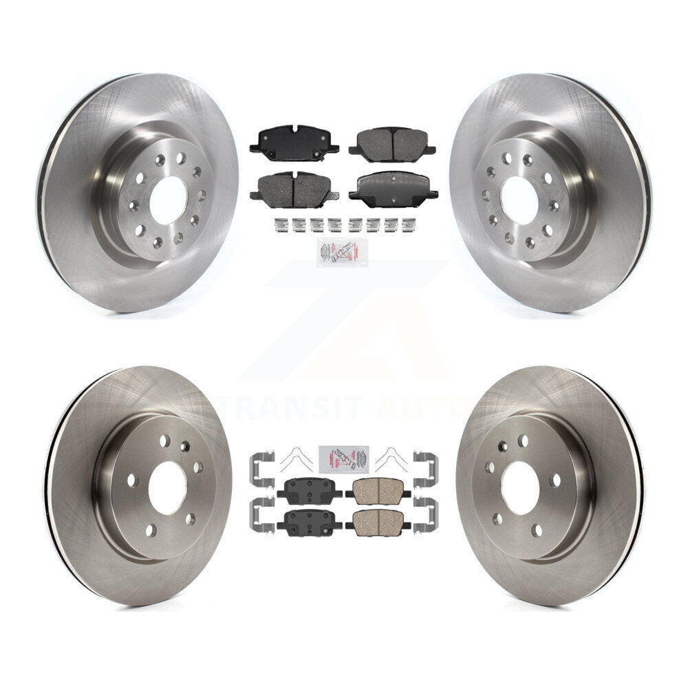 Transit Auto K8A-106296 Disc Brake Kit for 2022 Chevrolet Camaro - Front and Rear product image