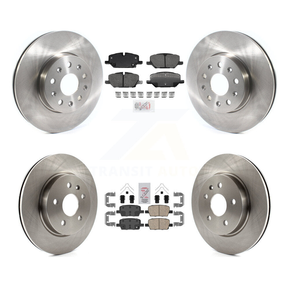 Transit Auto K8A-106297 Disc Brake Kit for 2021-2022 Chevrolet Camaro - Front and Rear product image