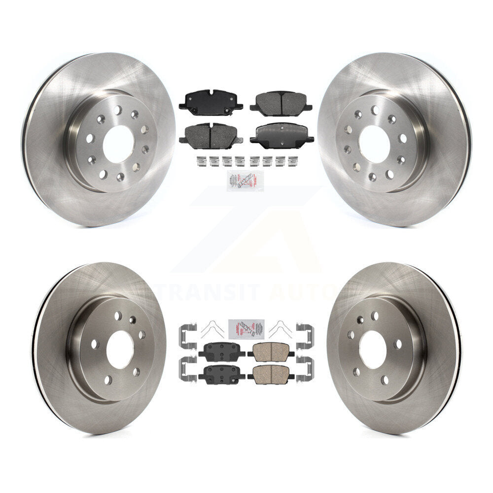 Transit Auto K8A-106298 Disc Brake Kit for 2021-2022 Chevrolet Camaro - Front and Rear product image
