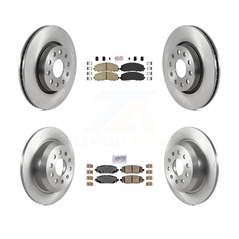 Transit Auto K8A-106299 Disc Brake Kit for 2018-2020 Jeep Wrangler - Front and Rear product image