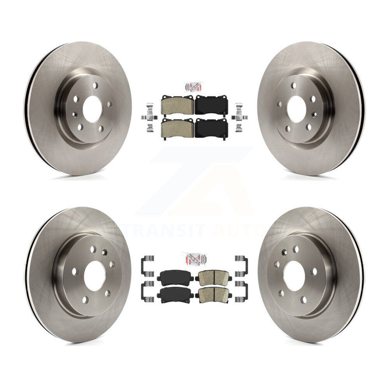 Transit Auto K8A-106319 Disc Brake Kit for 2013-2019 Cadillac XTS - Front and Rear product image