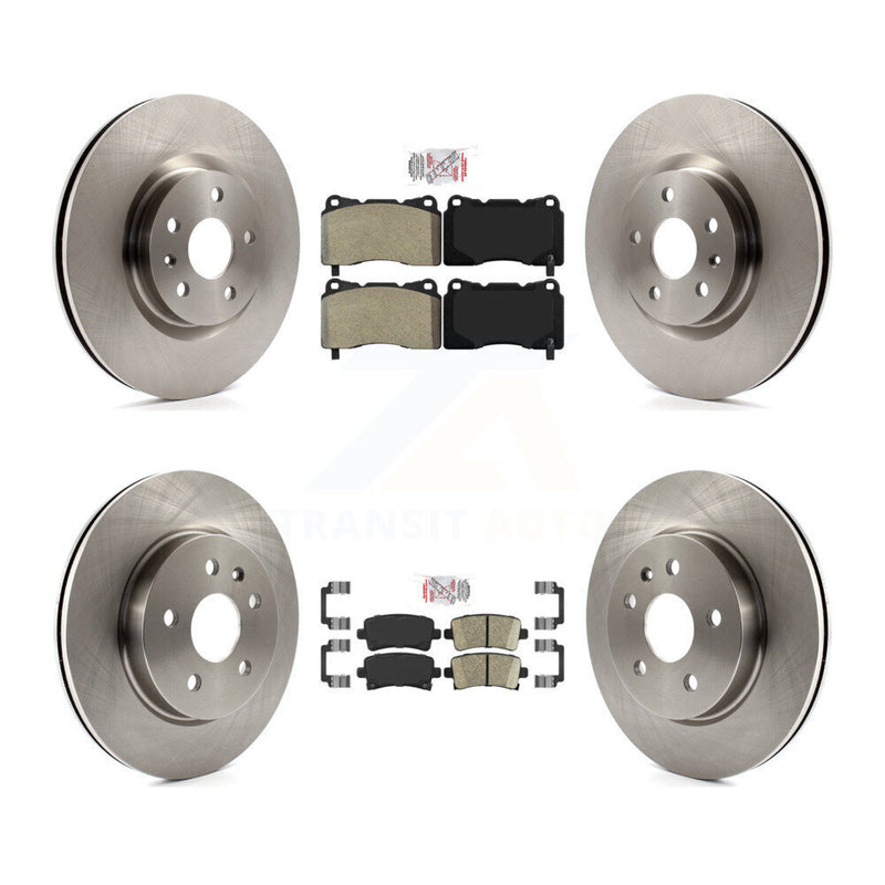 Transit Auto K8A-106320 Disc Brake Kit for 2013-2019 Cadillac XTS - Front and Rear product image