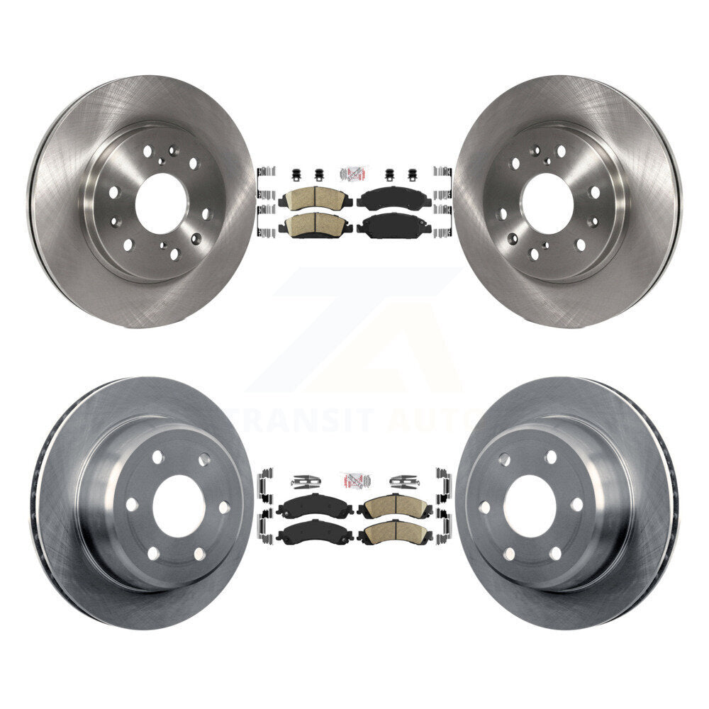 Transit Auto K8A-106337 Disc Brake Kit for 2005-2006 Chevrolet Silverado 1500, GMC Sierra 1500 - Front and Rear product image